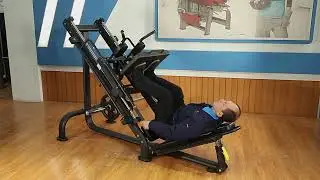 Hack Squat and Leg Press Machine For Gym Fitness Commercial Equipment