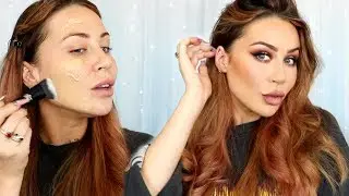 TESTING NEW KAT VON D TRUE PORTRAIT FOUNDATION AND SMOKEY EYE TUTORIAL FOR FALL