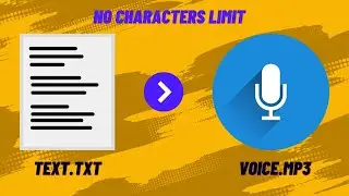 Convert Text to Voice AI Magic No Characters Limit
