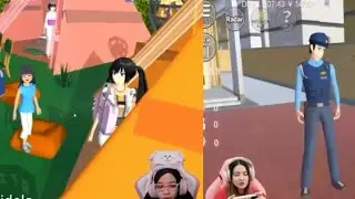 REAKSI ANI NURHAYANI DAN NAFISA FIDELA || SAKURA SCHOOL SIMULATOR