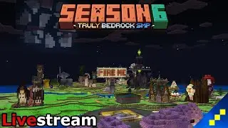 🔴Live: Messing with villagers 😭 [Stream 8 - #TrulyBedrock S6]