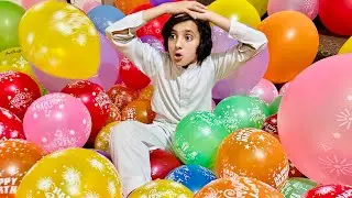 Sara Room Balloons sa bar diya | Challenge video | Naeem aw Rameez vlog