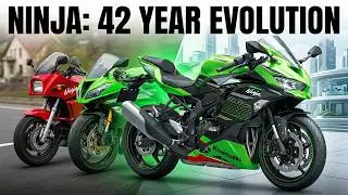 Kawasaki Ninja Evolution (1984–2026) | 42 Years of Speed