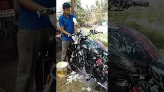 Royal Enfield Classic 350 Reborn Dark Stealth Black #short  #shorts  #bullet  #bulletlover ❤️🔥