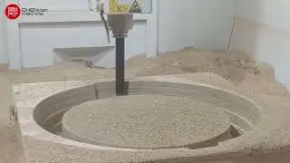 Wood pattern milling cnc machine with high torque mechanical spindle #woodpattern #woodmodelmaking