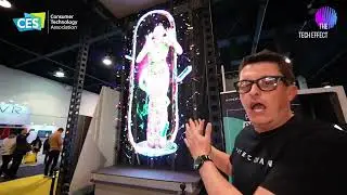 CES 2024 - HYPERVSN 3D HOLOGRAPHIC DISPLAY