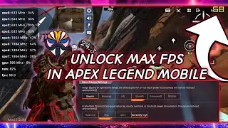 How To Unlock Max FPS In Apex Legends Mobile | GLTools Android 10 | Magisk V24.3
