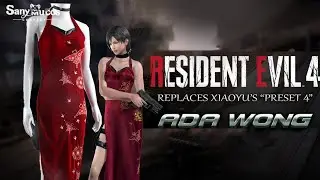 【SanyMuCos】Resident Evil Ada Wong Cosplay Costume Plus Size Detail Show