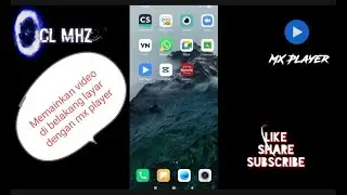 Memainkan Video di Latar Belakang