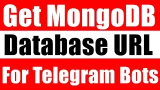 How to get mongodb Database URL easily || Simplified way||Pyrogrammers