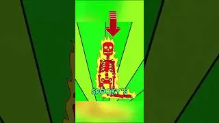 Spooky Scary Skeletons Dance In Ben 10 🟢😳
