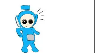 Noo noo as a teletubby