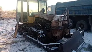 ДТ- 75 # Запуск + покатушки.