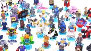 LEGO Dimensions: ALL 80+ minifigs & items waves 1-4!