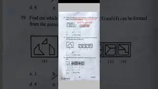 quantitative & logical thinking question paper | sec-ii