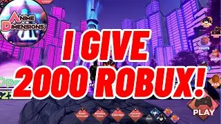 Click Here To Get 2000 ROBUX!! #roblox Anime Dimensions Simulator