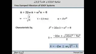 Dynamics [03] Free Damped Vibration