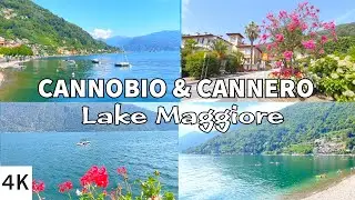 Cannobio & Cannero / Lake Maggiore / Italy (4K)