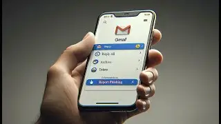We can not report a Gmail Message as Phishing on the Gmail Mobile App