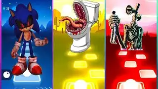 👀 Sonic EXE 🆚 Toilet Monster 🆚 Siren Head. 🎶 Who Is Best?