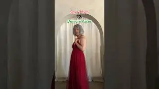 Do we like demure or sexy poses?