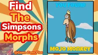 How to find “Mojo Monkey” Morph in Find the Simpsons Game. 