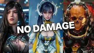 Stellar Blade - ALL BOSS Fights (HARD / NO DAMAGE) 4K PS5