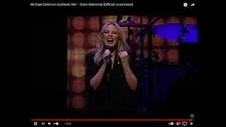 Kylie Minogue and Ed Sheeran Singing a Duet at the Memorial Service for Michael Gudinski