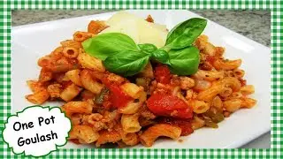 How To Make One Pot Goulash ~ Classic Easy Ground Turkey & Beef Goulash Recipe