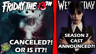 CRYSTAL LAKE SERIES CANCELED? (Or Is It?) + Wednesday Season 2, 47 Meters Down 3 Updates!