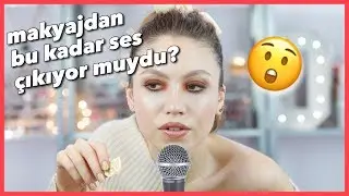 ASMR MAKYAJ YAPTIM! RAHATLATICI SESLER