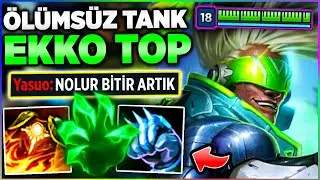 KEKKOLAR PES ETMEZ!! OYUN BAŞI EZİLDİM AMA LATEDE ACIMADIM!! FULL TANK EKKO TOP OYNANIŞ | Rasher
