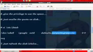 Part 3 Quota Configuration in Linux 6 0
