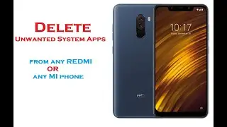 Uninstall MIUI Stock Apps WithOut Root | Remove MI Bloatware