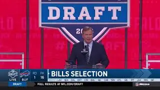 Bills Trade Up to Take Tremaine Edmunds Sixteenth Overall | 2018 NFL Draft First Round