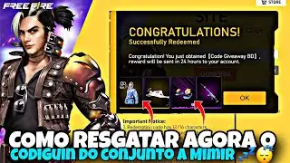 COMO RESGATAR CODIGO NO FREEFIRE 2025 COMO RESGATAR CODIGUIN NO FREEFIRE COMO COLOCAR CODIGO NO FF