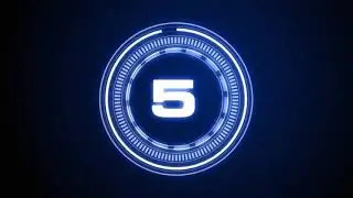 Green screen Effect  with clock motion