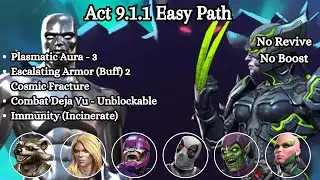 MCOC Act 9.1.1 Easy Path For Completion - Silver Surfer Boss
