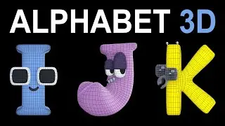 Alphabet Lore 3D (G-P) | Part 2