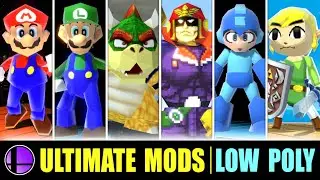 N64 & Low Poly Mods in SMASH ULTIMATE! (Part 5)