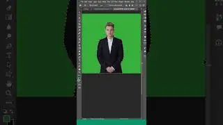 How to Remove Green Screen  Photoshop in minute 