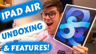 iPad Air 4 Unboxing & features - SKY BLUE!