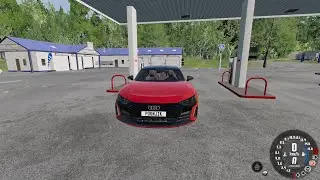 TESTE DRIVE NOVO AUDI E - TRON GT 2025 - BeamNG Drive | Beto Gamer Simulador