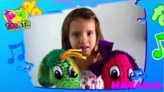 Natalia canta con TINA & TIN 🎵(Personalized Songs For Kids)  🎶