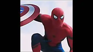Spider-Man Comes On Field😈 #shorts #marvel #ironman #captainamerica #spiderman #civilwar