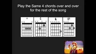 Old Town Road Transposed for Easy Guitar