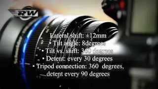 Schneider 28mm f4.5 PC-TS SUPER-ANGULON Lens Demonstrated by Robert White Photographic