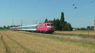 Auf der Rheintalbahn - Lahr/Schwarzwald Juni 2024