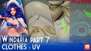 Windaria Project Part 7 - Clothes: UV