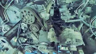 КАК БЫСТРО СНЯТЬ ГЕНЕРАТОР.ГУР.РОЛИКИ И ВИСКОМУФТУ!!!!!